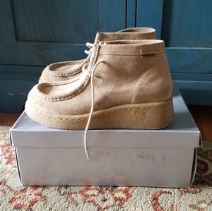 Report suede boots